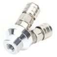 thumbnail image 1 of 3 Way Connector Connector, Anti-Aging Stainless Steel Plated Pearl Nickel Quick Connector, For 0~60°C 0~0.9Mpa, 1 of 8