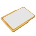 thumbnail image 4 of MasteelfCA Creative Makeup Mirror Creative Wood Table Mirror Bedroom Mirror Light Yellow, 4 of 8