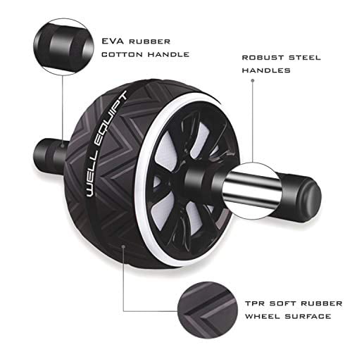 Details about   Ab Roller Wheel Arespark Ab Wheel for Training Home Exercise Equipment