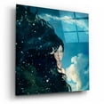 thumbnail image 2 of Epic Art 'Lady Night' by Paula Belle Flores, Acrylic Glass Wall Art, 12"x12", 2 of 8