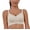 White, variant on Wireless Bra for Women Push Up Smooth Bras Seamless Comfortable Soft Bralattes Supportive T Shirt Full Coverage Black M
