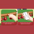 thumbnail image 4 of Juego De Palos De Para Entrenamiento, Coordinación Mano-ojo, Juego De Desafío Con Palos Para Reflejos, Control Remoto, 3 Velocidades Ajustables, 4 of 7