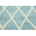 thumbnail image 6 of Unique Loom Opulence Trellis Shag Geometric Area Rug or Runner, 6 of 7