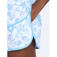 thumbnail image 4 of Joyspun Women's Lightweight Short Sleeve Sleep Tee and Shorts Set, 2-Piece, Sizes XS-3X, 4 of 5