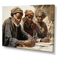 thumbnail image 2 of Designart "Legacy of African Artistry I" African American Canvas Art Print, 2 of 5