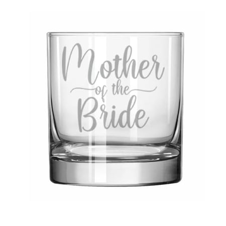 11 oz Rocks Whiskey Glass Gift Mother Of The Bride