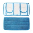 thumbnail image 2 of Funda para Trapeador Plano Doméstico | Paño de Poliéster Reemplazable | Adhesivo Fácil de Colocar y Quitar | Almohadilla Lavable y Reutilizable | Accesorio de Limpieza Duradero y de Alta Absorción pa, 2 of 6