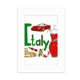 thumbnail image 1 of ITALIA patron de referencia de símbolo nacional Marco de Fotos de escritorio imagen Blanco Pintura arte 5x7 pulgadas, 1 of 4