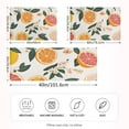 thumbnail image 2 of Yayeee Pillowcase King Size Set of 2 Satin Wrinkle Resistant Pillow Case, Orange Slices, 2 of 7