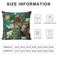 thumbnail image 5 of Chilfamy Floral Decorative Throw Pillow Cover Flowers Cushion Cases Pillow Home Decor for Christmas, 5 of 5
