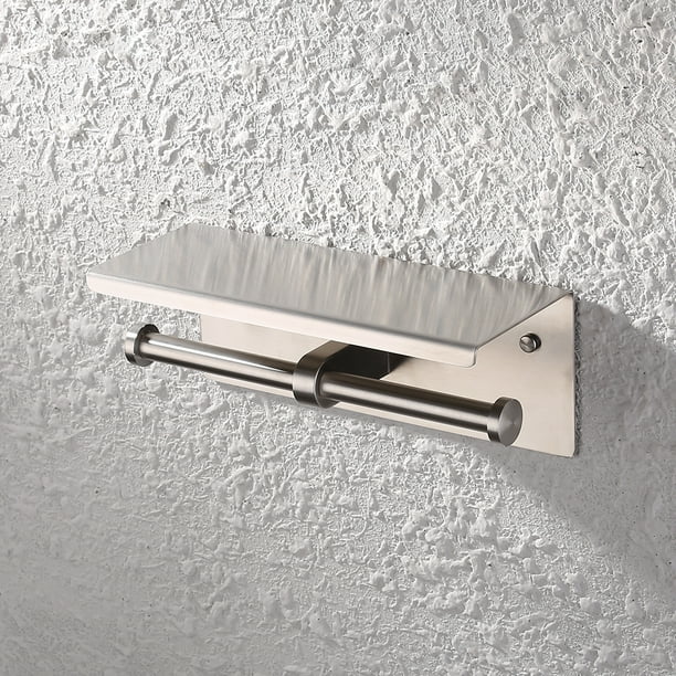 KES Toilet Double Roll Tissue Paper Holder Wall Mount SUS304 Stainless