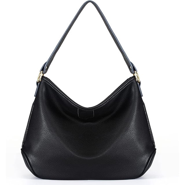 Bolso Hobo Montana West de piel vegana suave MWC-085BK para mujer