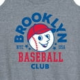 thumbnail image 3 of Instant Message - Brooklyn Baseball Club - Women's Racerback Tank Top, 3 of 6