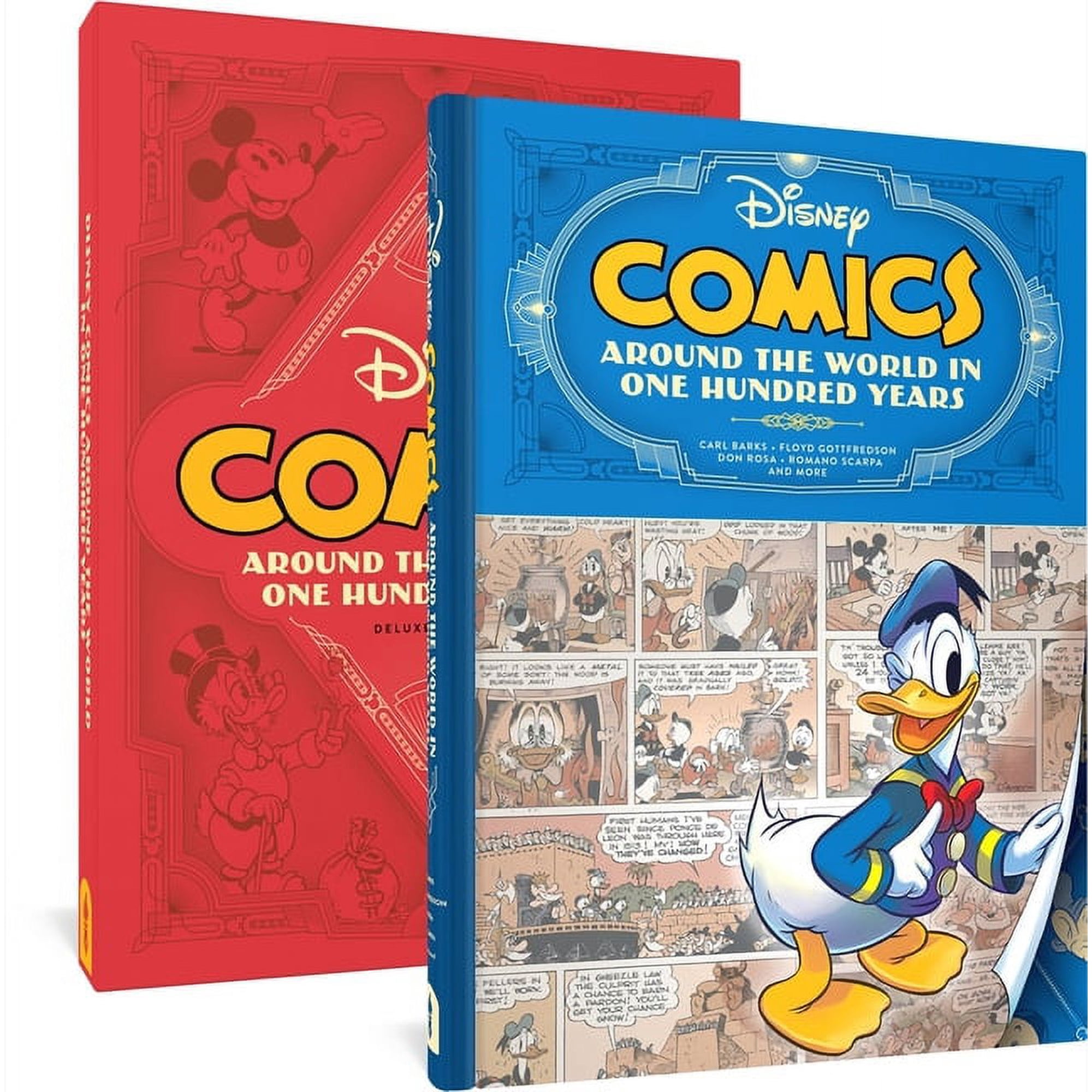 Disney Originals Disney Comics: Around the World in One Hundred Years: Deluxe Edition, (Hardcover)