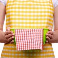 thumbnail image 4 of Miangastore 6Pcs Kitchen Hotel Towels Double-sided Towels Tea Cloths (Assorted Color), 4 of 8