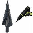 thumbnail image 5 of HSS Step Drill Bit Metal Conical Drill Bit 4-32mm for Screwdriver on Steel Wood Plastic,, 5 of 5