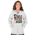 thumbnail image 5 of Betty Boop Girl Power Stick Together Zip Hoodie Sweatshirt Women Brisco Brands M, 5 of 6