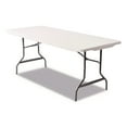thumbnail image 2 of Alera Resin Rectangular Folding Table, Square Edge, 72w x 30d x 29h, Platinum -ALE65600, 2 of 6