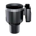 thumbnail image 4 of 2 in 1 Car Cup Holder Phone Mount Multifunctional Cell Phone Holder Adapter for Large Bottles Mug Diameter 4" Black 360 degree Rotation Base, 4 of 8