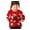 Red9, variant on SonxaHe Little Girl's Sweaters Christmas 3D Santa Print Long Sleeved Sweaters Child Xmas Party Knitted Pullover Sweater Black,Sized 5-6