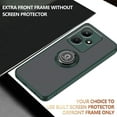 thumbnail image 2 of Case for Infinix Hot 30i Case with Stand, Compatible with Magnetic Car Phone Mount, Ultra Slim Infinix Hot 30i Phone Case for Women Men Shockproof Protective Cases Cover (Dark Green), 2 of 14