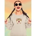 thumbnail image 2 of Laughing Kittens Sweatshirt Women -Kayomi Harai Designs, Female XX-Large, 2 of 4