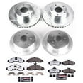 thumbnail image 3 of PowerStop Front and Rear Z26 Street Warrior Carbon-Fiber Ceramic Brake Pad and Drilled and Slotted Rotor Kit Fits: PONTIAC Select Models K2889-26, 3 of 9