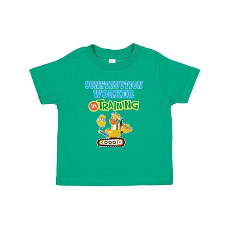 

Inktastic Construction Worker in Training Gift Toddler Boy or Toddler Girl T-Shirt