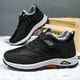 thumbnail image 5 of Zapatos deportivos para hombre, botas de nieve cálidas de invierno, zapatos de algodón cómodos antideslizantes de felpa para exteriores, zapatillas informales para hombre, 5 of 5