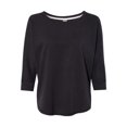 thumbnail image 2 of J. America - Women's Lounge Fleece Dolman Crewneck Sweatshirt - 8685, 2 of 3