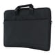 thumbnail image 4 of Bolsa para portátil de 15,6 pulgadas, gran capacidad, impermeable, transpirable, tela Oxford, bolsa de almacenamiento portátil para portátil con correa para el hombro, color negro, 4 of 15