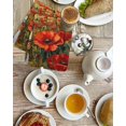 thumbnail image 3 of Country Farm Kitchen Dish Towels for Drying Dishes Set of 3, Farmhouse Pastoral House Tree Flowers Waffle Weave Microfiber Hand Tea Bathroom Towels Quick Dry & Absorbent Towel 15.7x23.6, 3 of 7