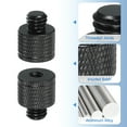 thumbnail image 3 of Uxcell Tripod Screw Adapter M6 Female to 3/8" Male, Tripod Nut Connectors Camera Mount Screw Camera Double Head Converter, 3 of 7