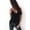 Black, variant on V-Neck Wide Strap Cami