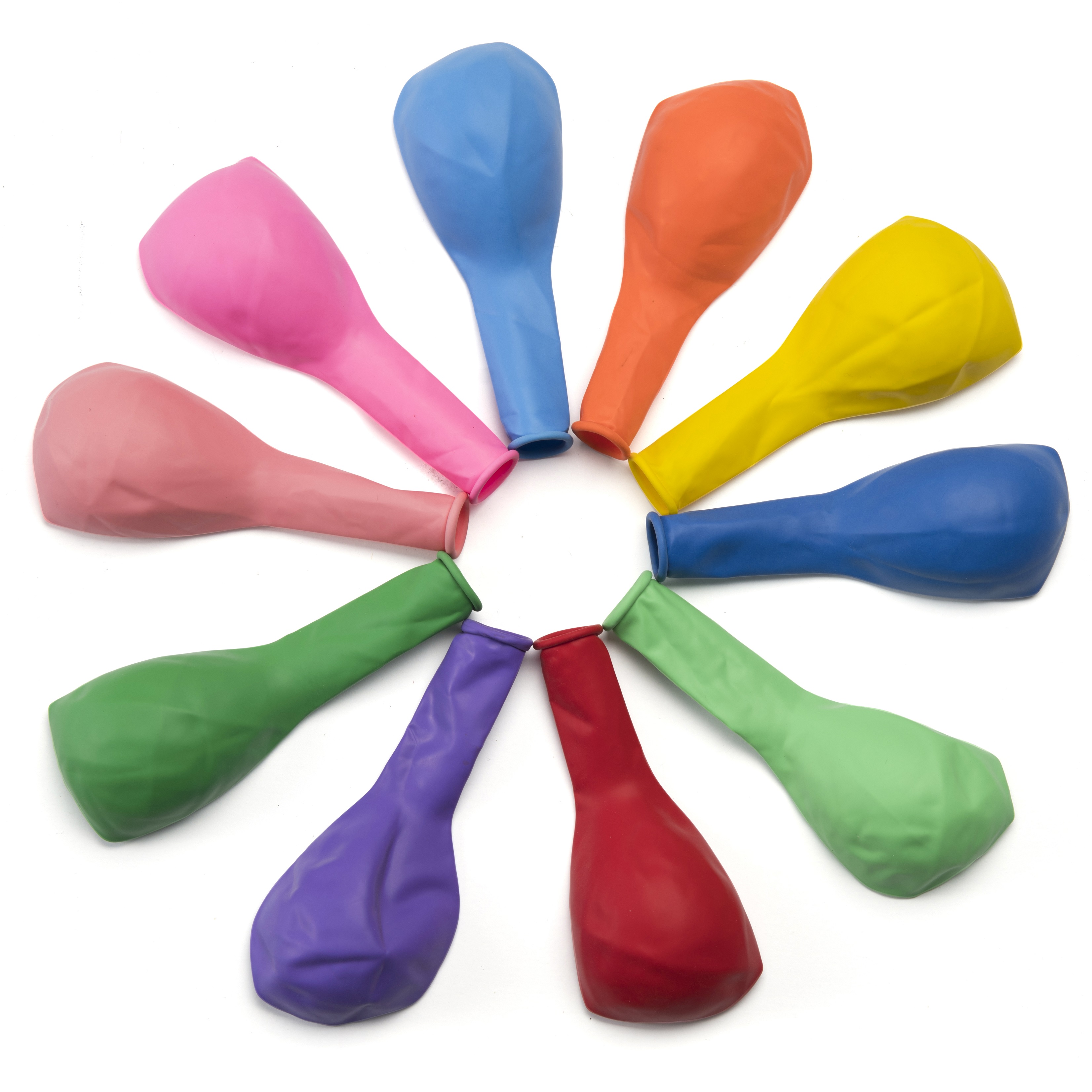 Prextex 300 Strong Latex Balloons 12 Inch - Assorted Colors for Party ...