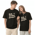 thumbnail image 2 of Lucky Christmas Shenanigans Cool Graphic Tee for Men and Women, Holiday Gift Fun Cotton Short Sleeves T-Shirt, 2 of 6