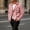 A_ Pink, variant on Mens Moto Jacket Regular Short Wide Lapel Epaulet Double Breasted Outer Coat, Cuff Button Closure Side Slip Pockets for City Dinners Date Nights Dark Blue XXXL