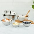 thumbnail image 5 of Brightware Stainless Steel Mixing Bowl Set of 6 – Silver, 5 of 7
