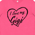 thumbnail image 4 of Inktastic I Love My Gigi in Black Chalk Heart Youth T-Shirt, 4 of 5