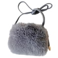 thumbnail image 1 of Monedero cruzado esponjoso para niñas y niños, bolso borroso, bolso de felpa, 1 of 6