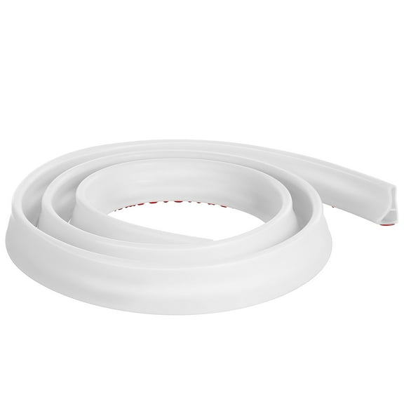 Raindrops Bathroom Threshold Shower Door Bottom Water Barrier Dam Self Adhesive Shower Water Stopper Splash Guard 150cm