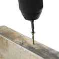 thumbnail image 4 of MesaSe 100 Pcs 9 x 60mm Vis de Plateau Robustes Vis en Bois Durables Torx Vis Auto-Tappantes Vis en Bois Ensemble Résistant à la Rouille Bronze pour Clôture Extérieure Balcon Bois, 4 of 7