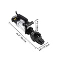 thumbnail image 2 of VEVOR Hand Held Rebar Bender, 1500 Wattage, Electric Rebar Bender, 25 mm Max Rebar Diameter, Portable Hydraulic Electric Rebar Steel Bender, Bending Machine For Bending Rebar, Steel Bar, Steel Rod, 2 of 9