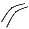 thumbnail image 2 of 2058205700, 2pcs Front Windshield Wiper Blades Black  Replacement For MBZ C300 GLC300 For Upgrade, 2 of 8