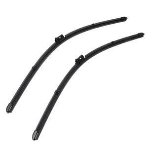 Front Windshield Wiper Blades, Black 2058205700  For Upgrade Replacement For MBZ C300 GLC300