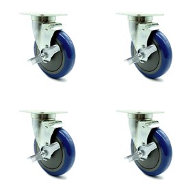 Master Caster, MAS70176, High Profile Bell Glides, 5 / Set, Matte Black - Walmart.com