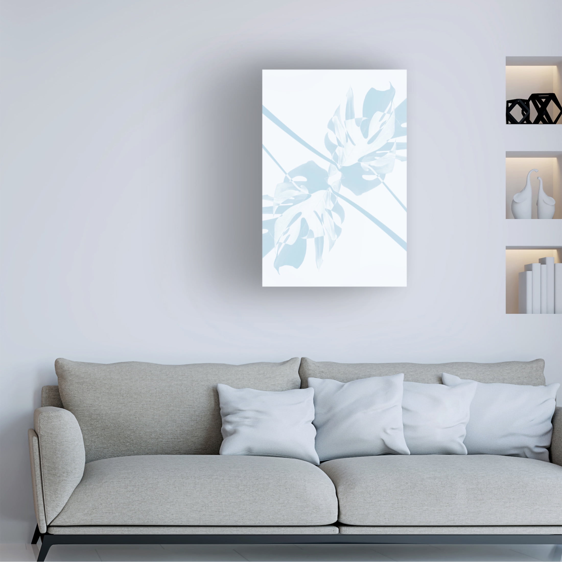 Trademark Fine Art Pictufy Studio Monstera Kaleidoscope 06 Canvas Wall Art
