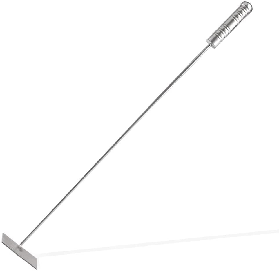 Heavy Duty Stainless Steel BBQ Charcoal Ash Rake with 24 Long Handle