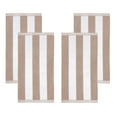 thumbnail image 4 of BNM Cabana Stripes Beach Towel, 34 x 64, Set of 4, Taupe, 4 of 7