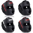thumbnail image 4 of GINGPAI BOXING Professional Boxing Headguard For Adults & Teenagers, Kickboxing Training Closed-Face Helmet, Thick Protective Sparring Headgear For Taekwondo, Muay Thai, Both Men & Women, 4 of 11